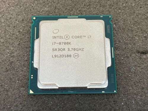 Intel Core i7 8700K Processor(4.70 GHz, Hexa-Core, LGA 1151/Socket H4)