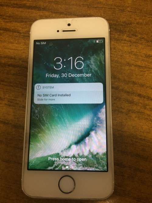 iPhone 5S white silver, 16 GB
