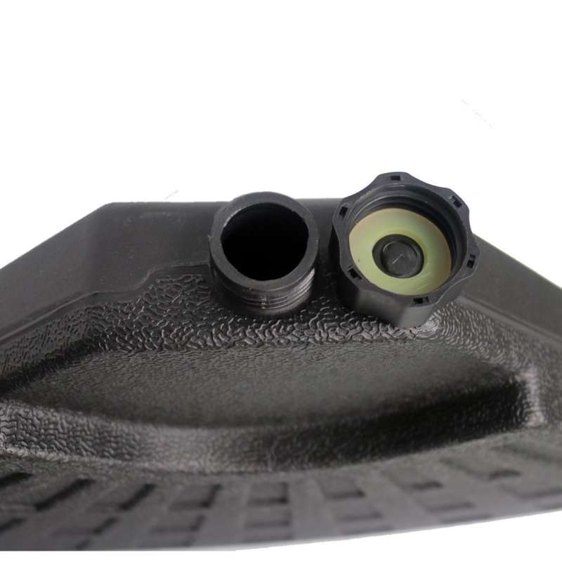 4Pcs 13L Fan Shaped Water Filled Umbrella Base Suitable for All Kinds of Cross Tiles (Black)
