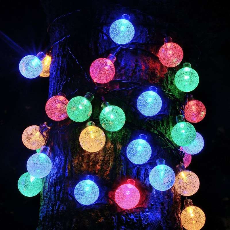 Waterproof Solar String Lights Outdoor 30 LED 8 Mode for Christmas, Home, Garden, Party, Decoration