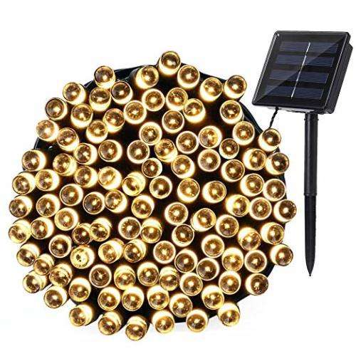 Solar Powered Outdoor String Lights