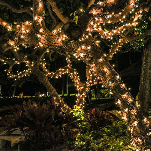 Solar Powered Outdoor String Lights