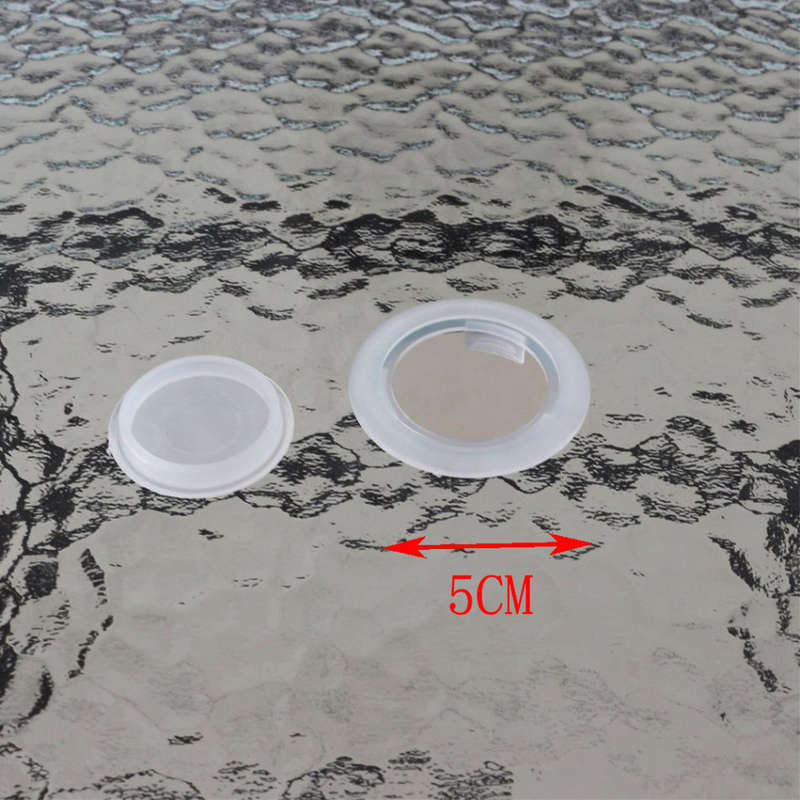 Outdoor Patio Table Patio Tempered Glass Patio Dining Tables with Umbrella Hole Perfect Garden Deck