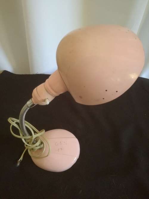 VINTAGE PINK DESK/WALL LIGHT