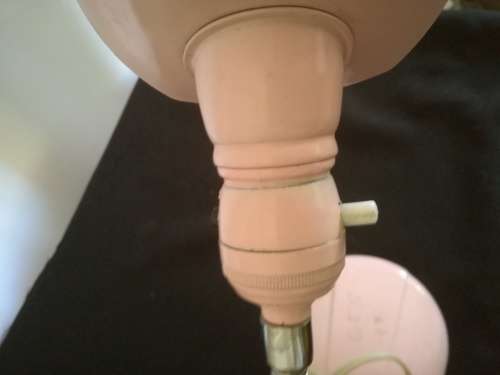 VINTAGE PINK DESK/WALL LIGHT