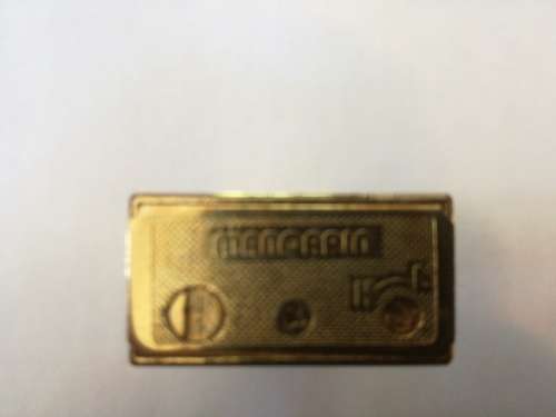 VINTAGE DETAILED MANDARIN LIGHTER WITH QUARTZ CLOCK.