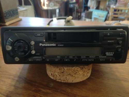 PANASONIC CAR RADIO/TAPE PLAYER.