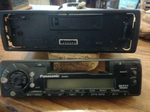PANASONIC CAR RADIO/TAPE PLAYER.