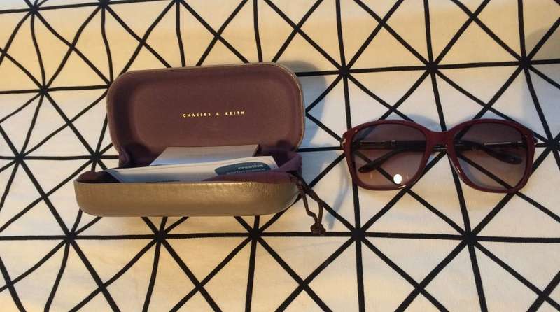 CHARLES AND KEITH SUNGLASSES WITH CARL ZEISS VISION SUNLENSES