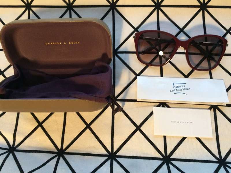 CHARLES AND KEITH SUNGLASSES WITH CARL ZEISS VISION SUNLENSES