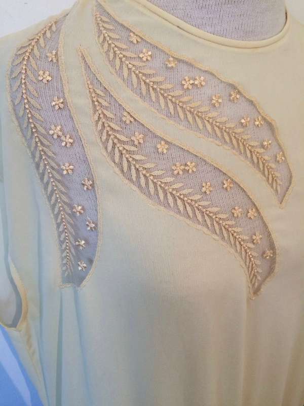 *** april end of summer sale ***  CAVIAR BEIGE DRESS - SIZE 18/102
