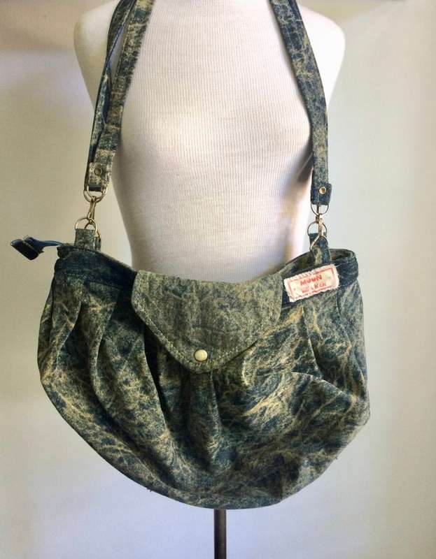 MOON WLAKER BAG DENIM 80 TIES