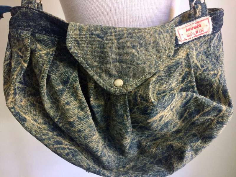 MOON WLAKER BAG DENIM 80 TIES