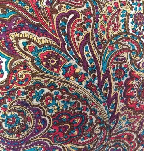 *** april end of summer sale ***   PAISLEY PEPLUM STYLE DRESS - 12