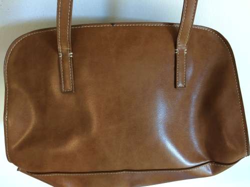 *** april end of summer sale ***   SYNTHETIC LEATHER NEXT BAG  -TAN