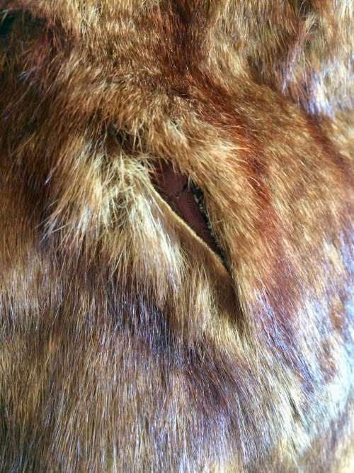 VINTAGE ASTOR FUR CO JOHANNESBURG - REAL FUR STOLE