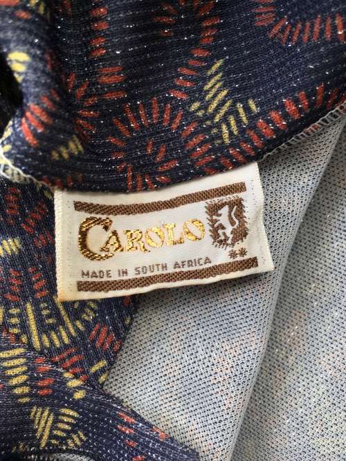VINTAGE 70TIES CAROLO SPARKLEY JACKET/ TOP  12
