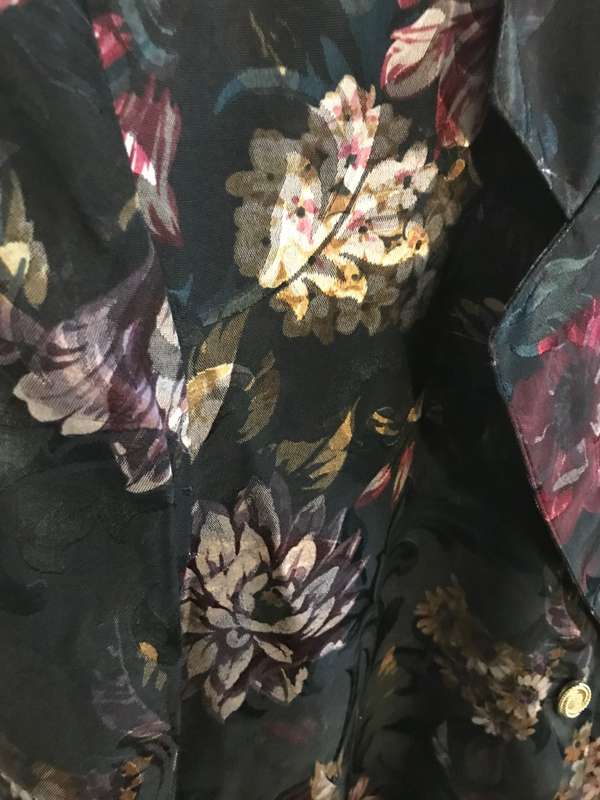 DESIGNER DESIGN WORKSHOP JACKET  - BOTANICS SIZE 16