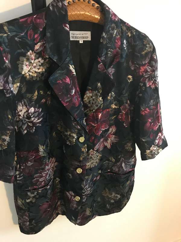 DESIGNER DESIGN WORKSHOP JACKET  - BOTANICS SIZE 16