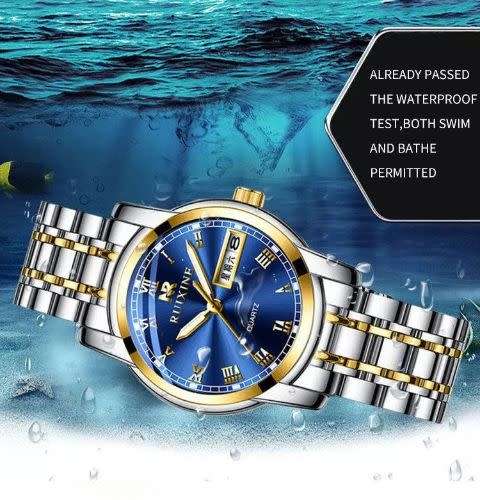 Ruixin 730 Quartz Stainless Steel Wrist Watch Business Men's Watch Luxury Brand