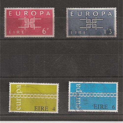 IRELAND 1963 & 71 EUROPA.