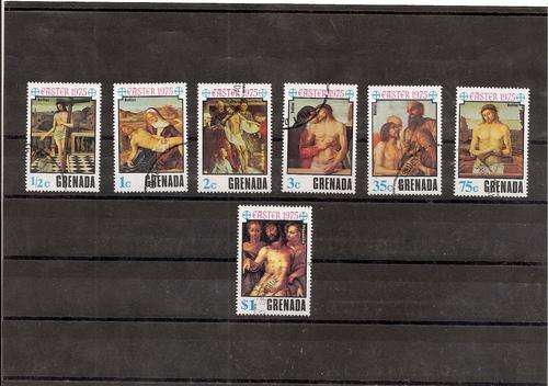 EASTER IN GRENADA. COMPLETE USED SET.