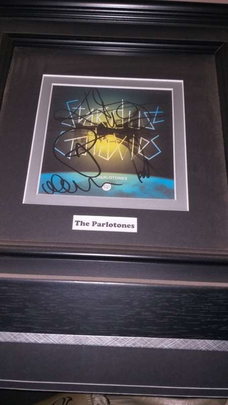 Parlotones signed CD COver.