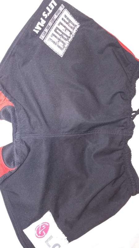 Crusaders Super Rugby shorts.