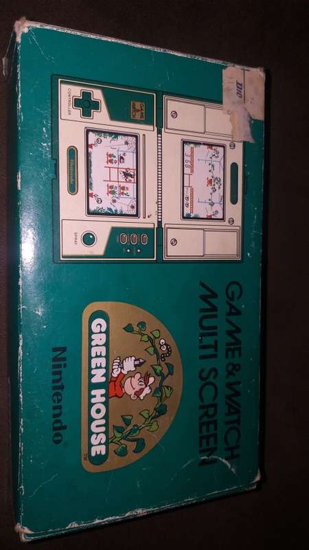 Nintendo vintage Green house game in box.