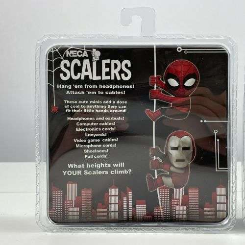 Super  Rare Neca exclusive to only San Diego Comicon Iron Man and Spider man LTD edition figures .