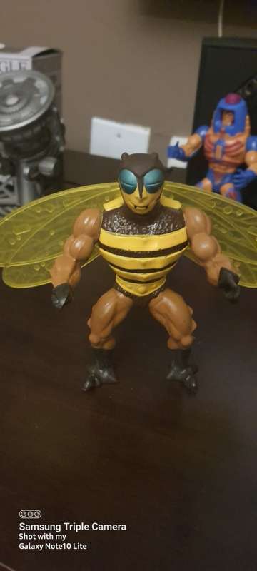 Rare Vintage Masters of the Universe  Buzz off figure