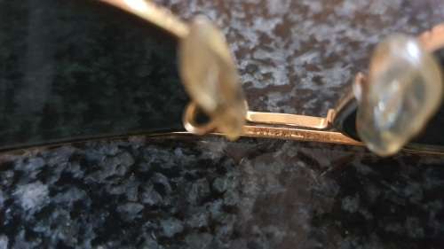 Original Small Ray Bay Bausch and Lomb 1980s Aviators small frame.