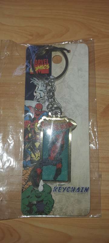Rare amazing Spider-Man ceramic 2009 keyring