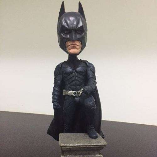 NECA Batman The Dark Knight Rises Headknocker Bobblehead.