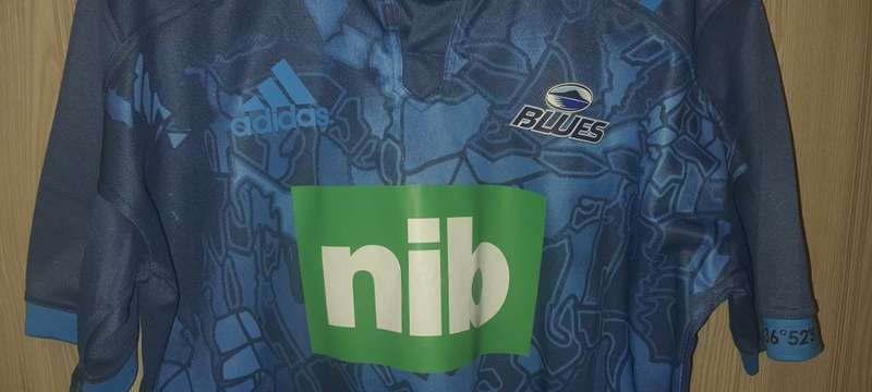 Super Rare Auckland Blues 2014/15 super rugby limited edition jersey.