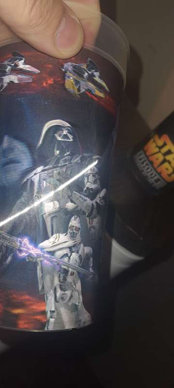 Star wars  3d Motion  cups set of x2 .Very rare from the USa