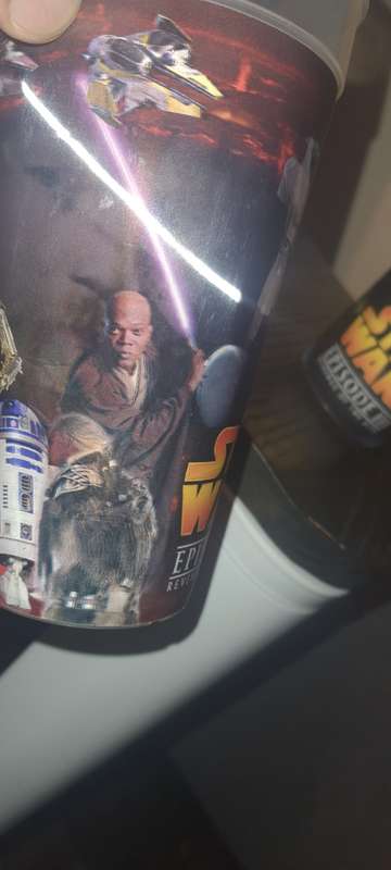 Star wars  3d Motion  cups set of x2 .Very rare from the USa