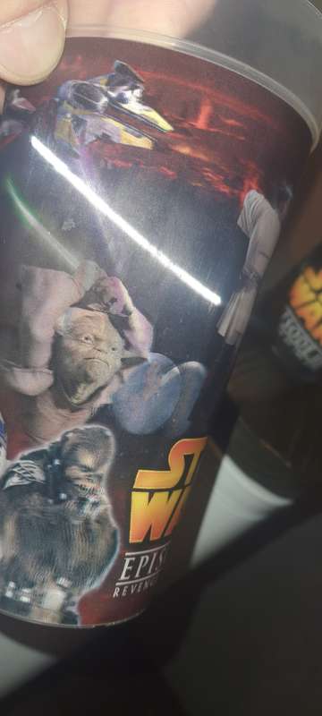 Star wars  3d Motion  cups set of x2 .Very rare from the USa