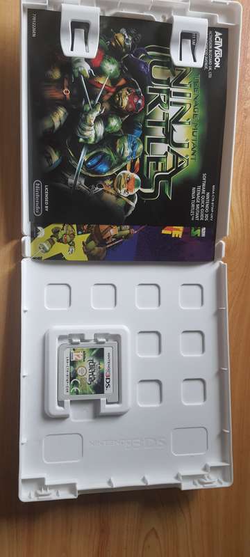Nintendo 3ds Teengae Mutant ninja turtles Game