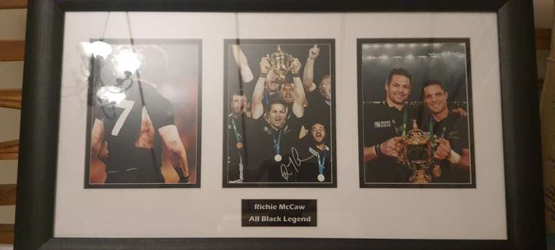 Richie Mccaw hand signed Montage