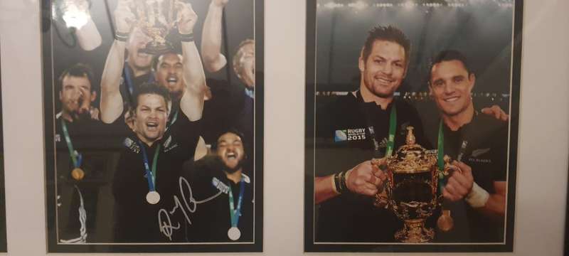 Richie Mccaw hand signed Montage