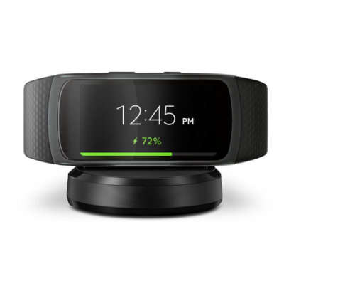 Samsung Gear Fit 2 Black - Size Large