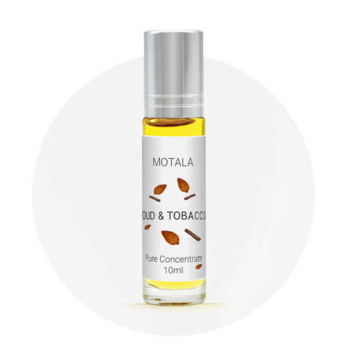 OUD AND TOBACCO 10ML BY MOTALA - PURE CONCENTRATION - ALCOHOL FREE
