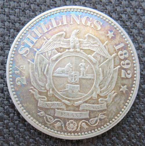 1892 ZAR Half crown