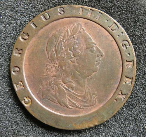 Great Britain 1797  Double Cartwheel penny (2 Pence)