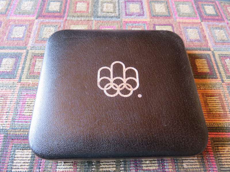 1976 Olympics  water sport 145g sterling silver coin set