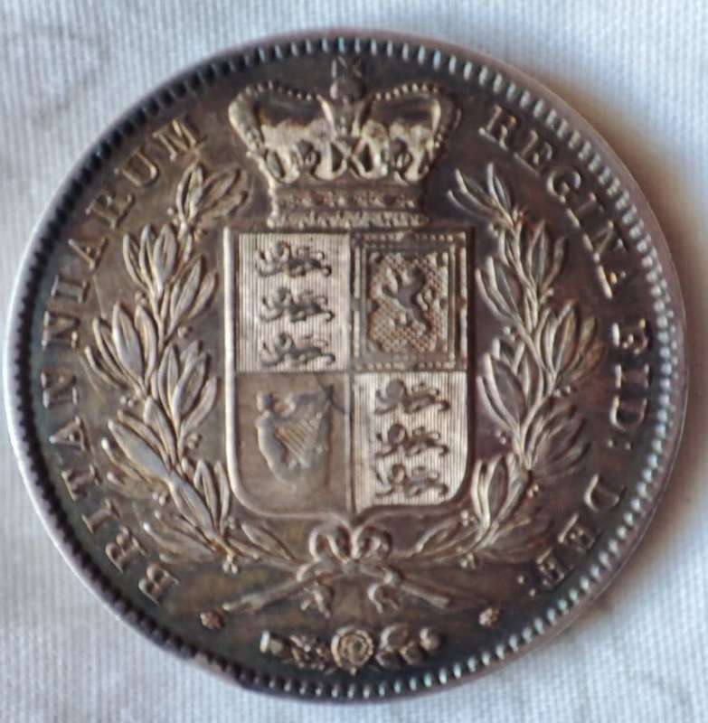 1845 Great Britain crown