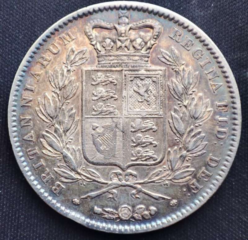 1845 Great Britain crown