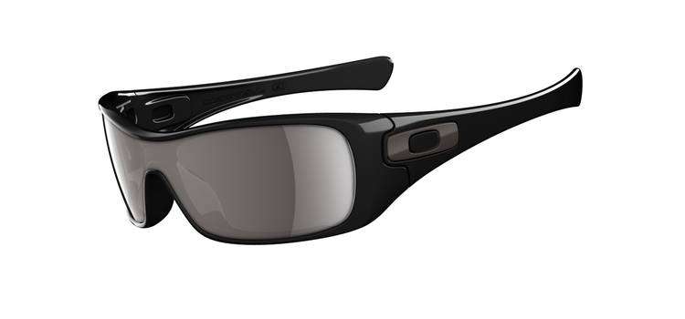 Oakley Antix polished black with warm grey lens