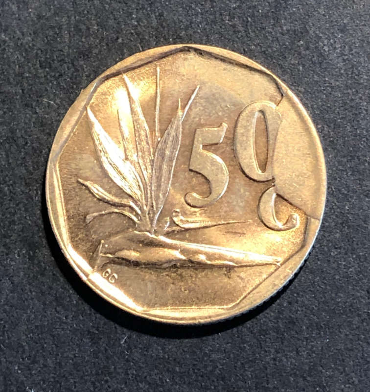 MAJOR MINT ERROR - DIE BREAK ON 1993 50c COIN!